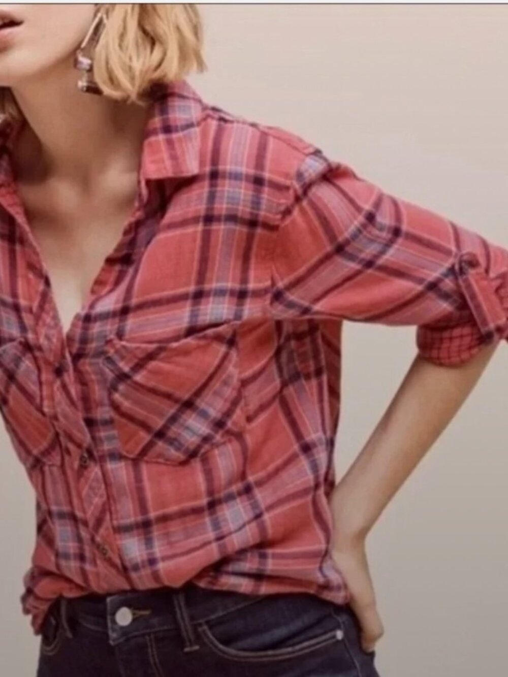 Cloth + Stone: Anthropologie Soft Button Down Shirt